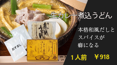 生カレー煮込うどん